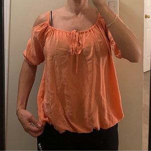 Orange shirt